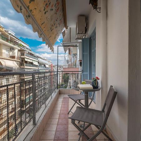 Estia Thessaloniki Apartment, Cozy, Spacious, Sunny, 2 Rooms-5 Beds Buitenkant foto