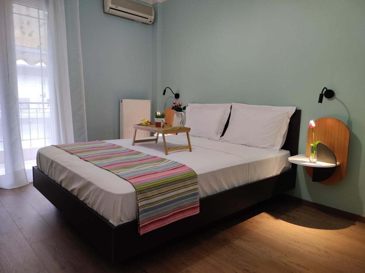 Estia Thessaloniki Apartment, Cozy, Spacious, Sunny, 2 Rooms-5 Beds Buitenkant foto
