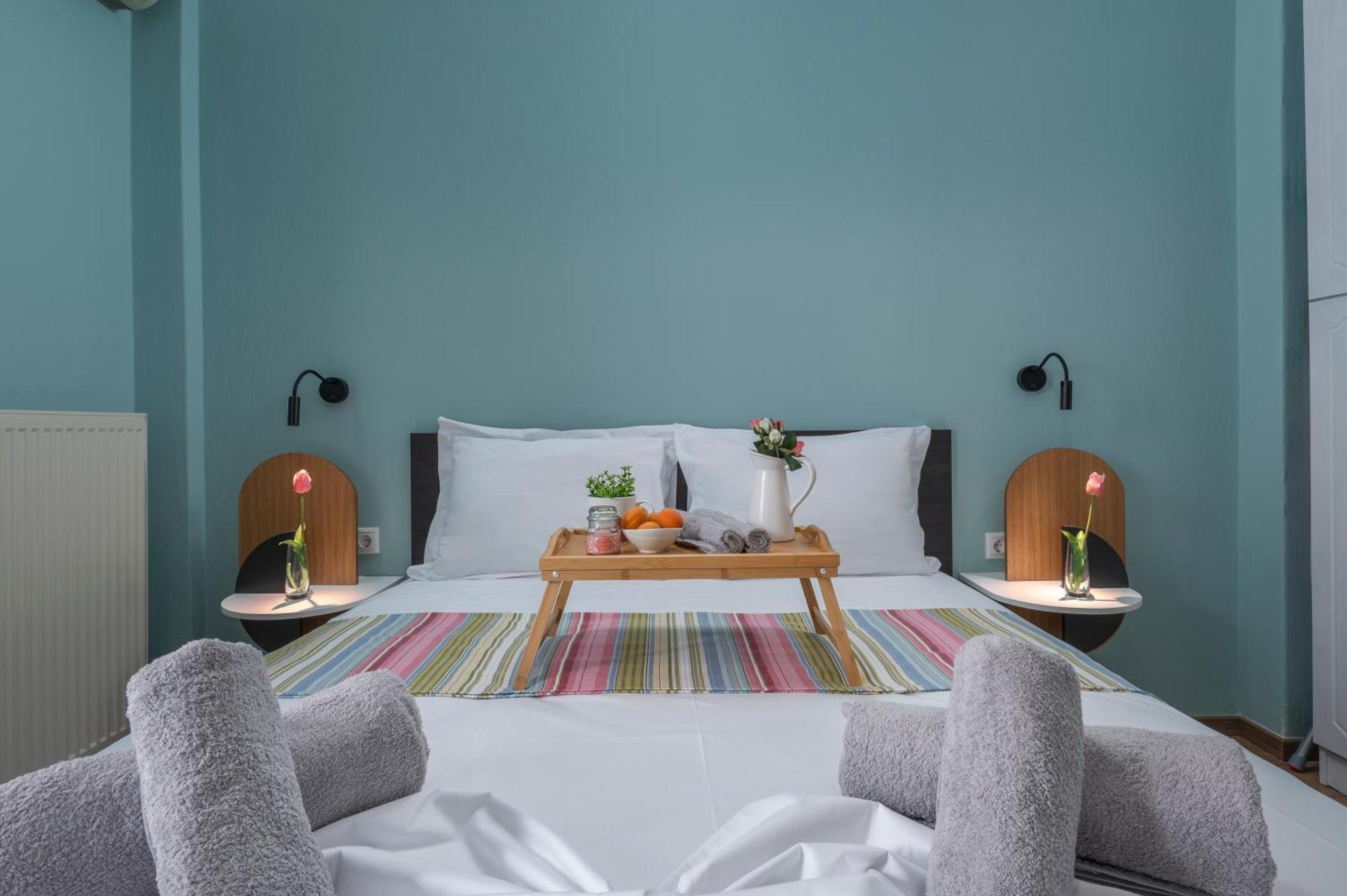 Estia Thessaloniki Apartment, Cozy, Spacious, Sunny, 2 Rooms-5 Beds Buitenkant foto